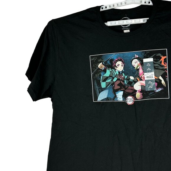 Demon Slayer Anime Graphic Tee 3XL Black 100 Percent Cotton Officially Licensed - Picture 5 of 7